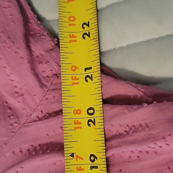 ANTHROPOLOGIE Dolan left coast Pink Babydoll Top Size Medium - Picture 12 of 13